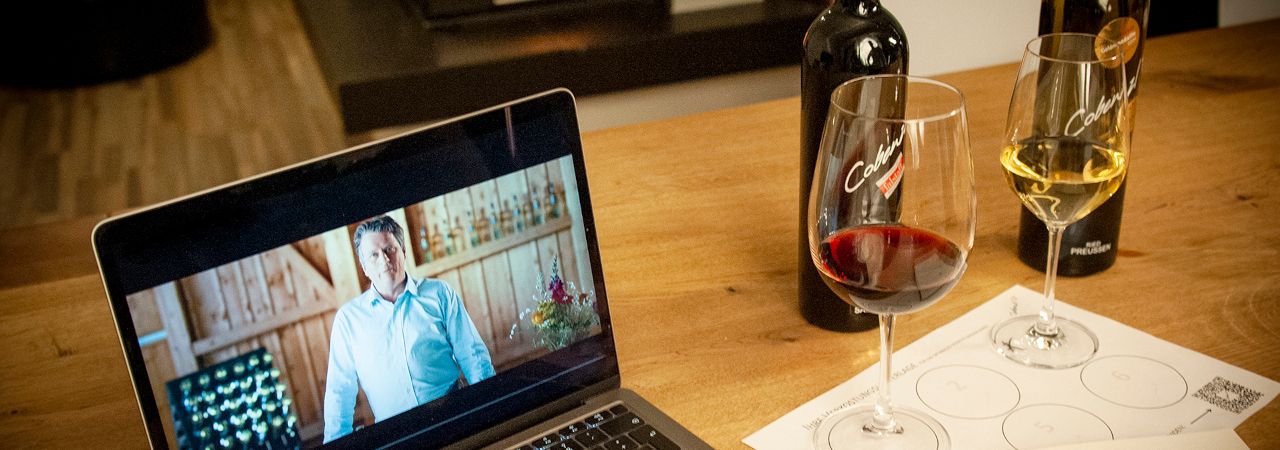 Onlineverkostung von Cobenzl-Weinen via Livestream
