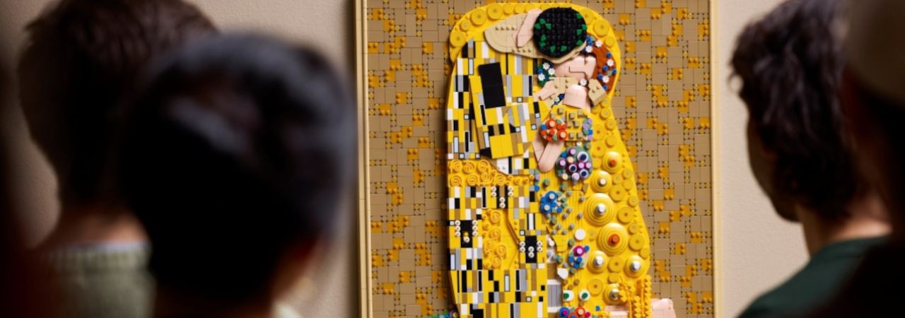 Lego Klimtov 'Poljubac'
