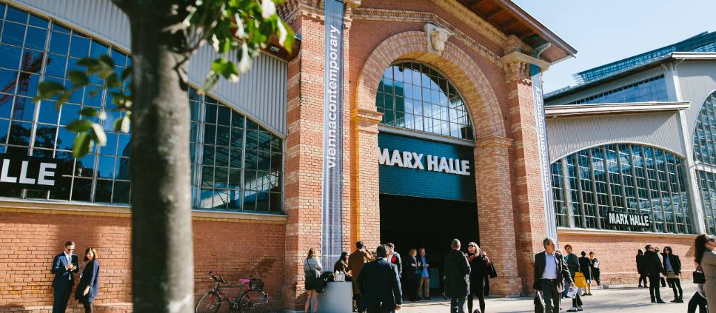 viennacontemporary in der Marx Halle
