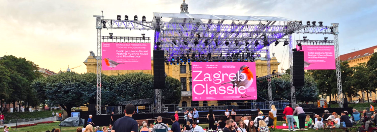 Zagreb Classic Open-Air-Festival in Kroatien