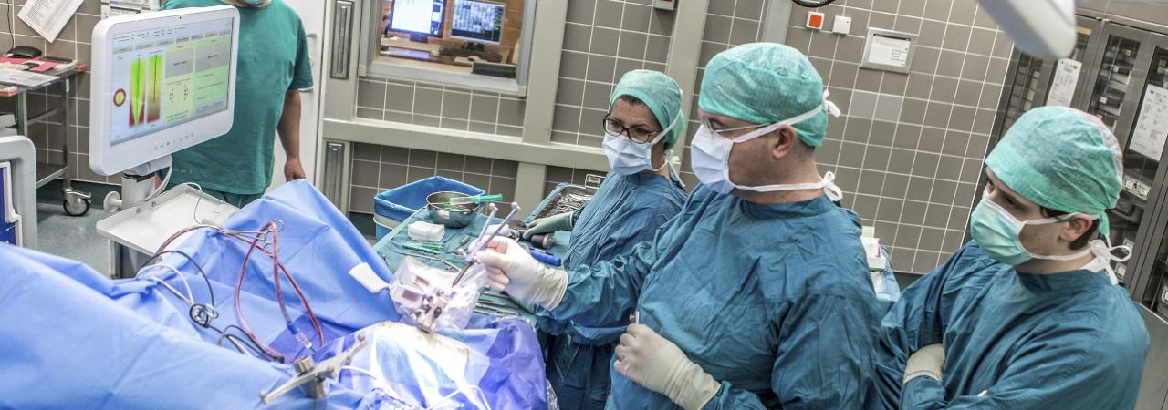 Operation in einem Operationssaal