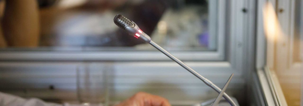 Dolmetscher bei der European Cities Conference