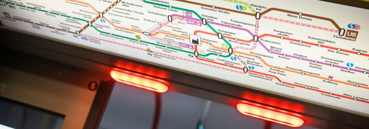 Digitalna karta mreže metroa