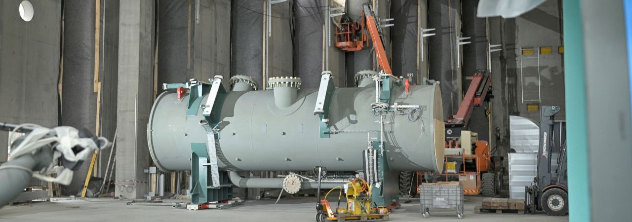 Eine Wärmepumpe