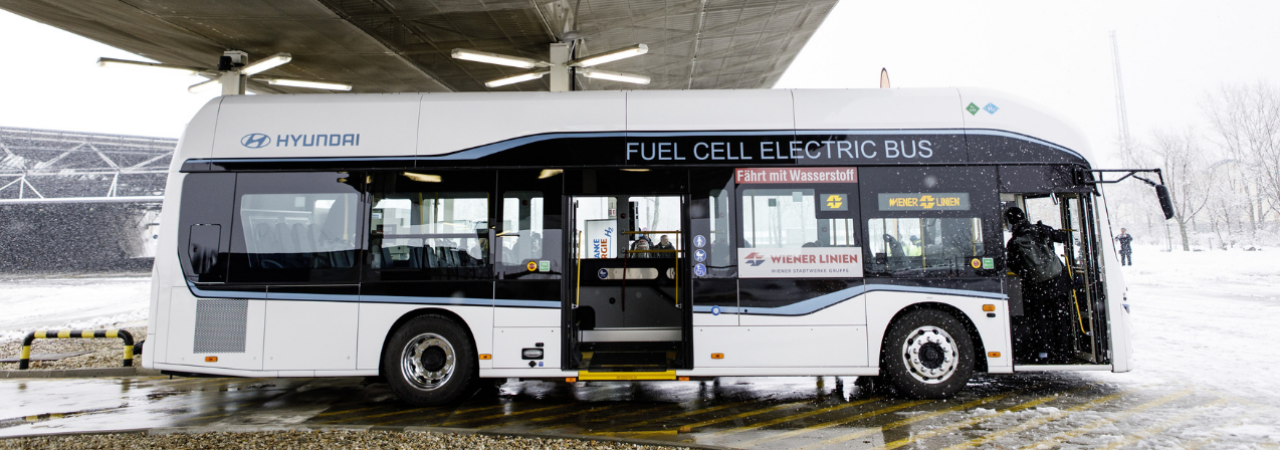 Vodíkový autobus ve Vídni
