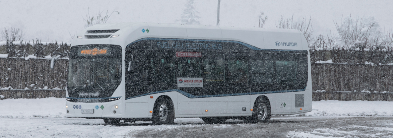 Vodíkový autobus ve Vídni