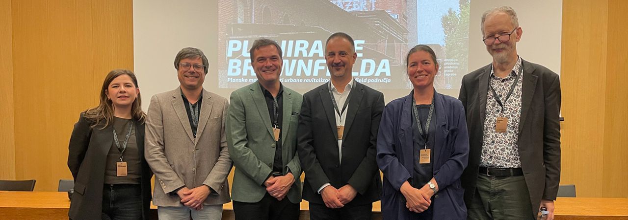 Die Expert*innen bei der Brownfields-Konferenz