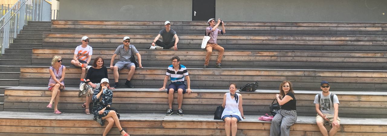 Delegation in der Aspern Seestadt