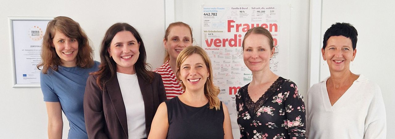 Die ungarischen Journalistinnen beim waff