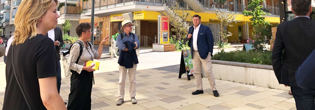Berliner Delegation in der Stadt Wien