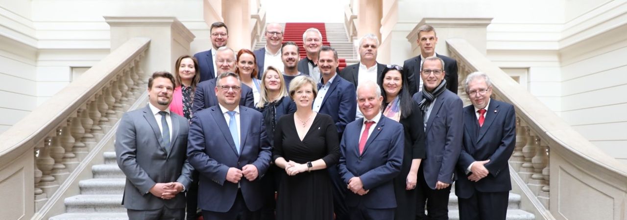 Zu Besuch im Abgeordnetenhaus von Berlin