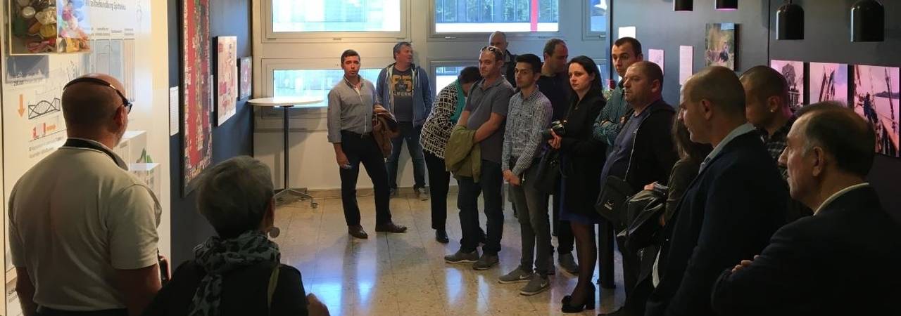 Delegation bei einem Vortrag