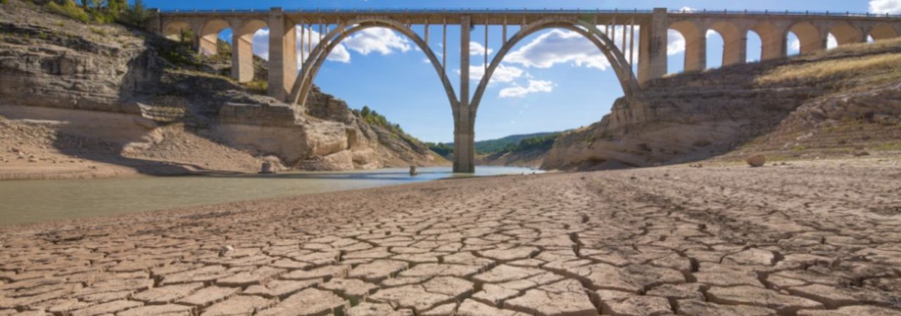Isušena rijeka u Španiji