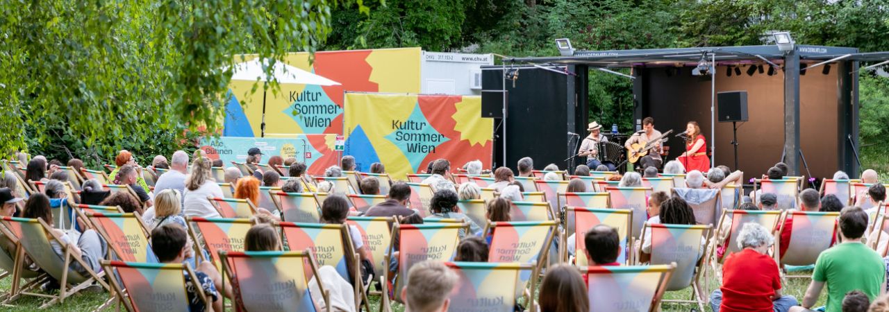 Aufführung beim Kultursommer Wien im Währinger Park