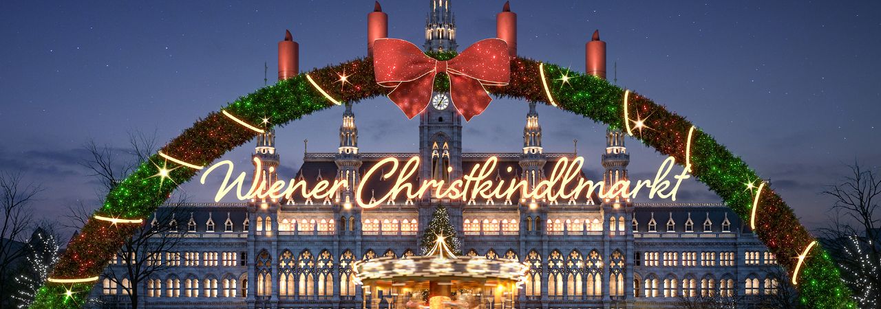 Nová podoba vánočního trhu u vídeňské radnice