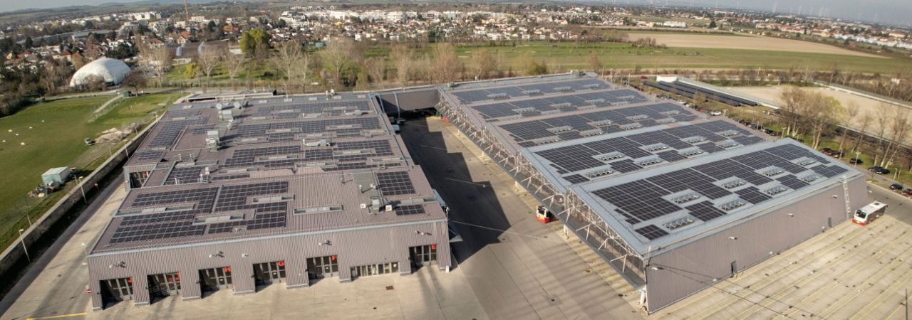 Nova solarna elektrana na krovu autobusne garaže