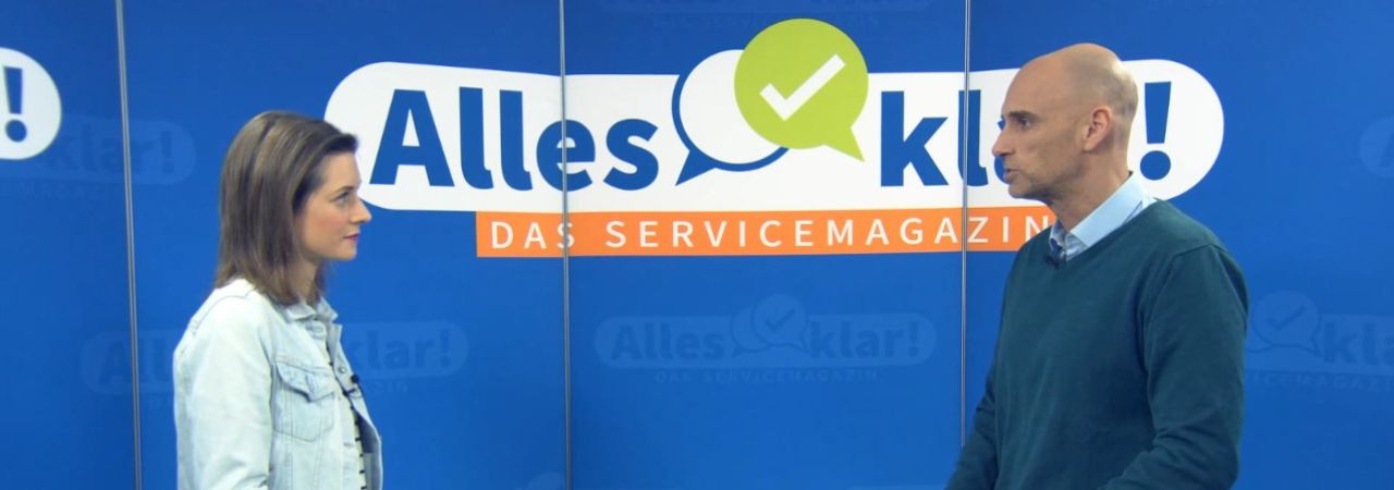 Larissa Putz und Alexander Tomanek von der Arbeiterkammer Wien in der Sendung