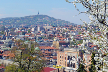 Stadtansicht Sarajevo, © Eurocomm-PR/Fuad Fočo