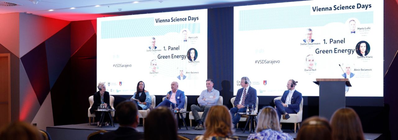 Panel 'Green' Energy am ersten Konferenztag