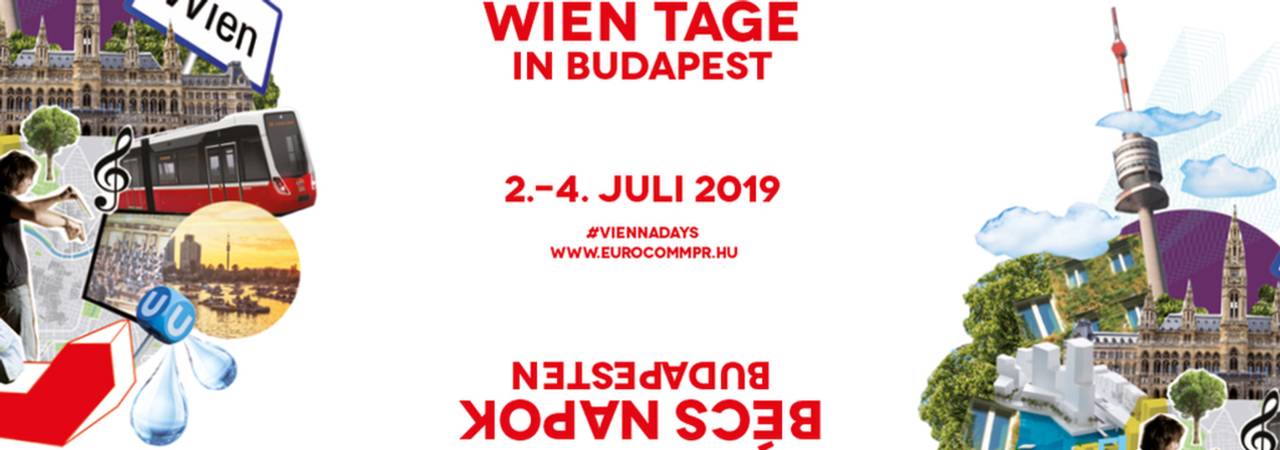 A Bécs Napok Budapesten című rendezvény bannere