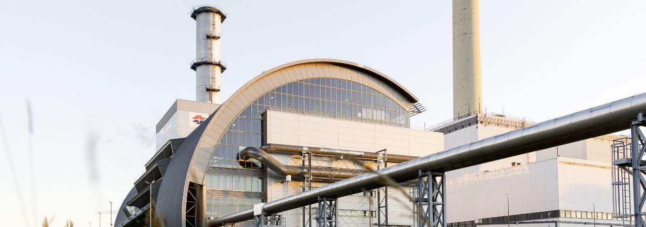 Außenansicht Kraftwerk Donaustadt